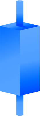 Candle Blue